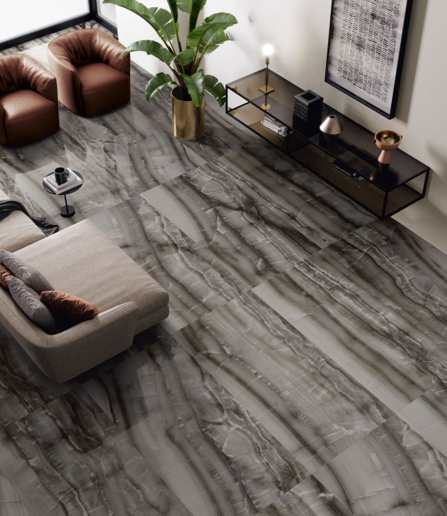 Akoya Ocean Matte 12 x 24